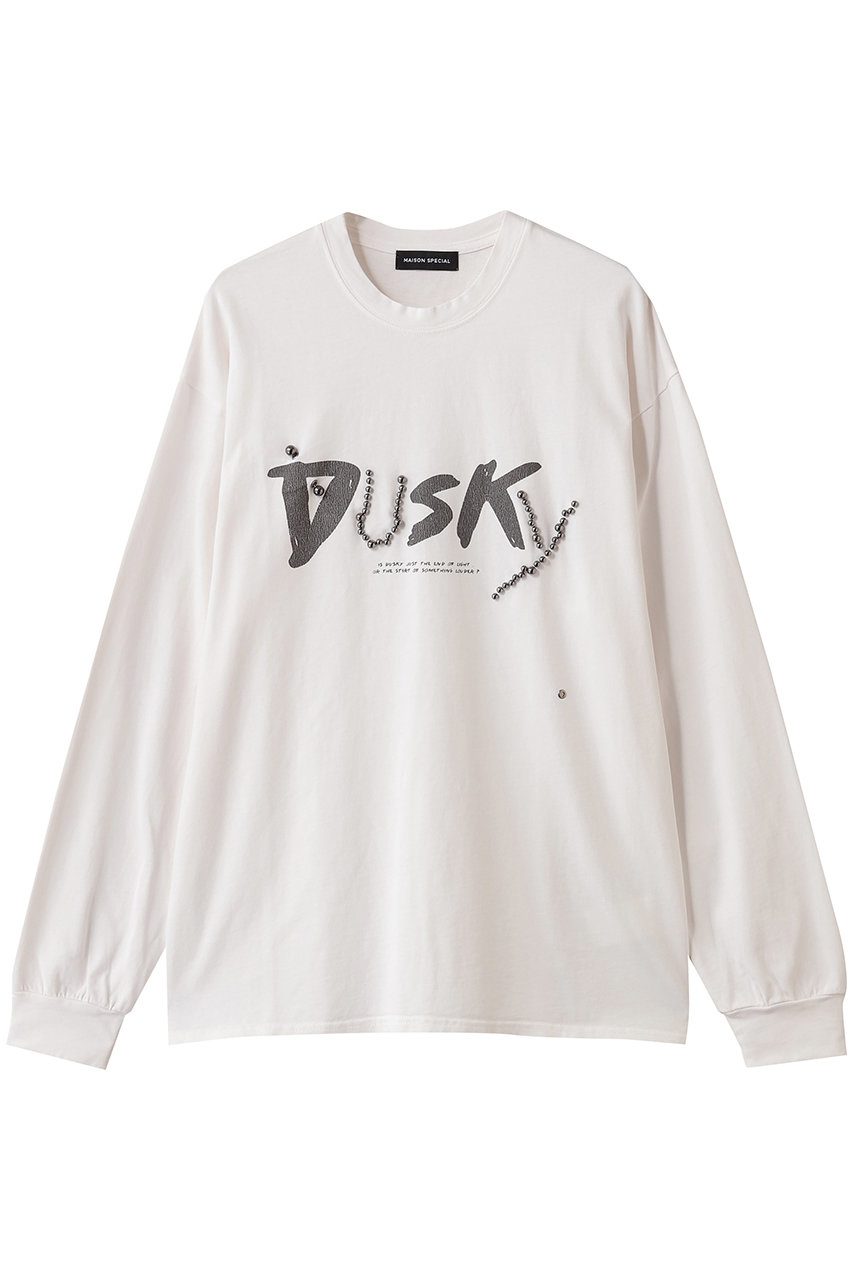 MAISON SPECIAL DUSKY T-shirt/DUSKY Tシャツ (WHT(ホワイト), FREE) メゾンスペシャル ELLE SHOP MAISON SPECIAL DUSKY T-shirt/DUSKY Tシャツ (WHT(ホワイト), FREE) メゾンスペシャル ELLE SHOP