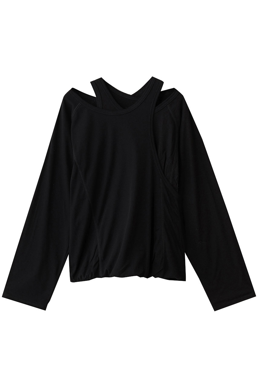 MAISON SPECIAL 2way Balloon Tops/2WAYバルーントップス (BLK(ブラック), FREE) メゾンスペシャル ELLE SHOP MAISON SPECIAL 2way Balloon Tops/2WAYバルーントップス (BLK(ブラック), FREE) メゾンスペシャル ELLE SHOP