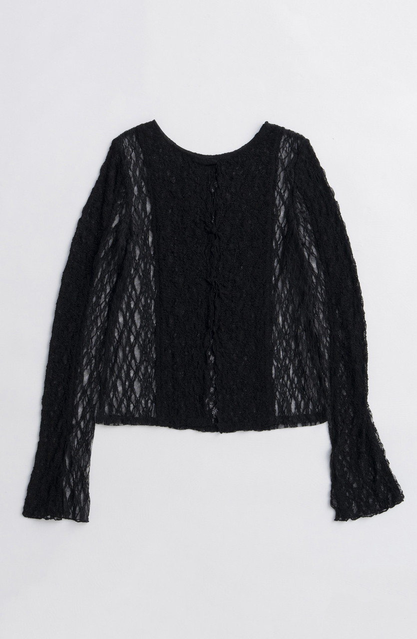 MAISON SPECIAL Lace Tops/レーストップス (BLK(ブラック), FREE) メゾンスペシャル ELLE SHOP MAISON SPECIAL Lace Tops/レーストップス (BLK(ブラック), FREE) メゾンスペシャル ELLE SHOP