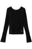MAISON SPECIAL(メゾンスペシャル)｜Lace Tops/レーストップス/BLK