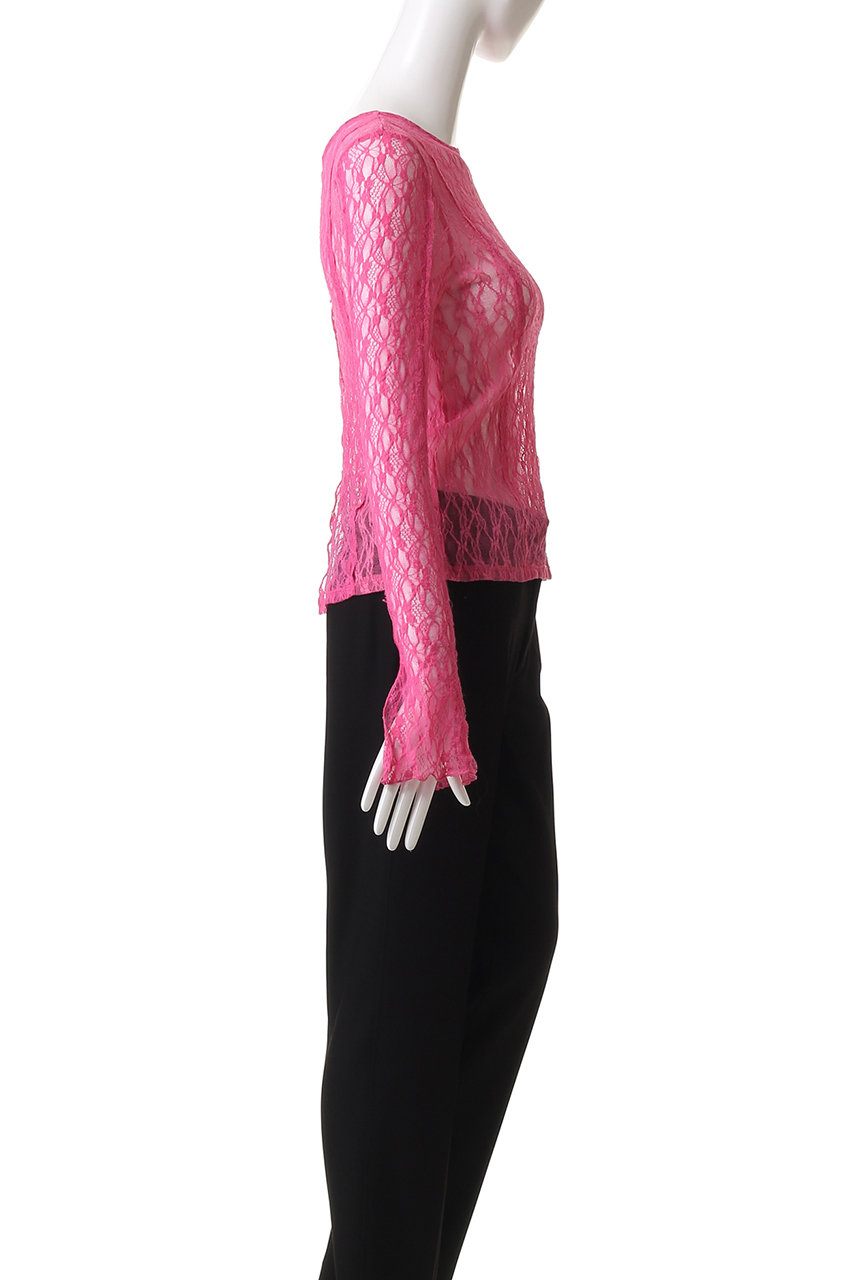 MAISON SPECIAL(メゾンスペシャル)｜Lace Tops/レーストップス/BLK