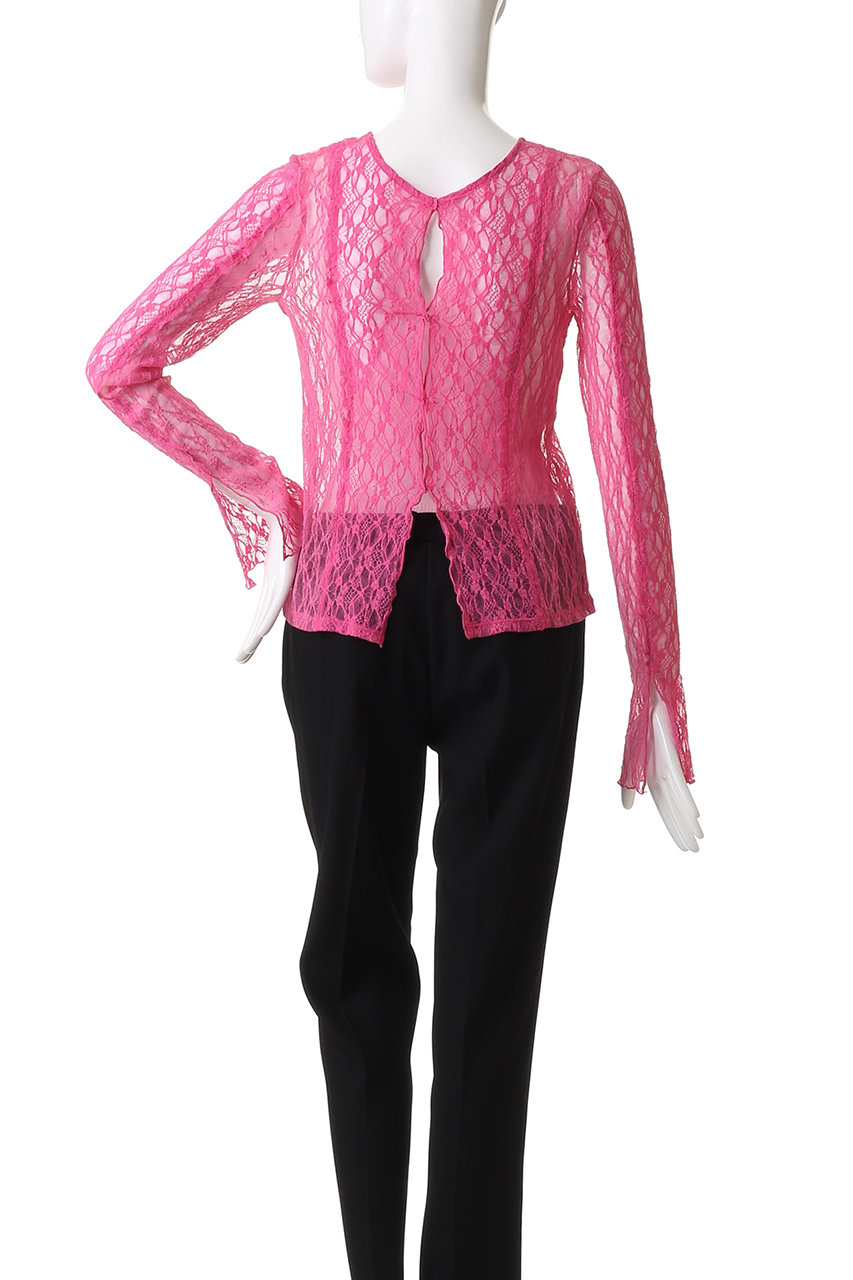 MAISON SPECIAL(メゾンスペシャル)｜Lace Tops/レーストップス/BLK