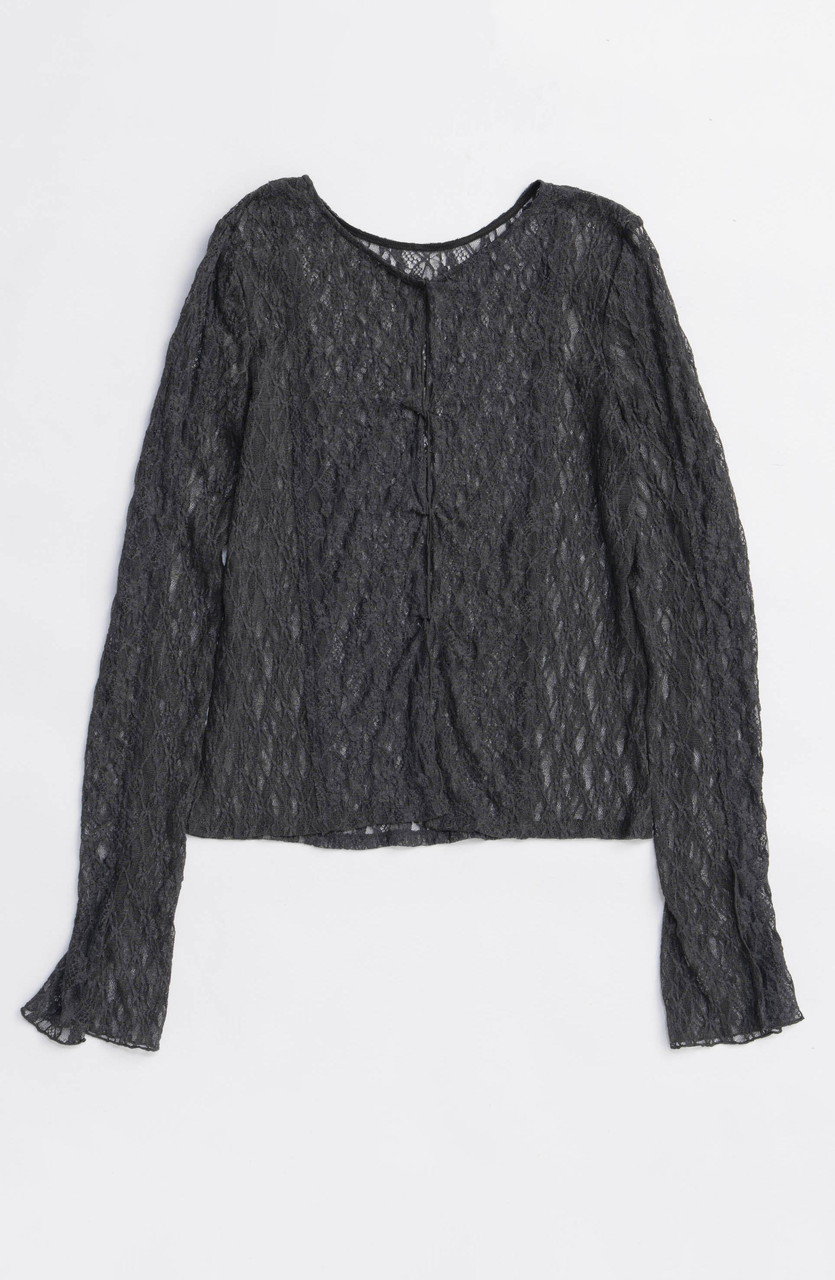 MAISON SPECIAL Lace Tops/レーストップス (C.GRY(チャコールグレー), FREE) メゾンスペシャル ELLE SHOP MAISON SPECIAL Lace Tops/レーストップス (C.GRY(チャコールグレー), FREE) メゾンスペシャル ELLE SHOP