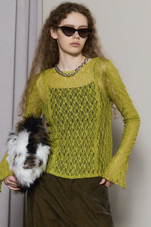 メゾンスペシャル/MAISON SPECIALのLace Tops/レーストップス(110100/110103)