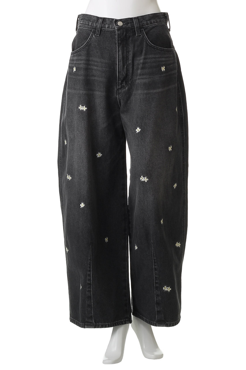 ♡新品♡Wrangler×MAISON SPECIALコラボスタッズデニムパンツ Wrangler×MAISON SPECIAL】Collaboration Studs Denim Pants