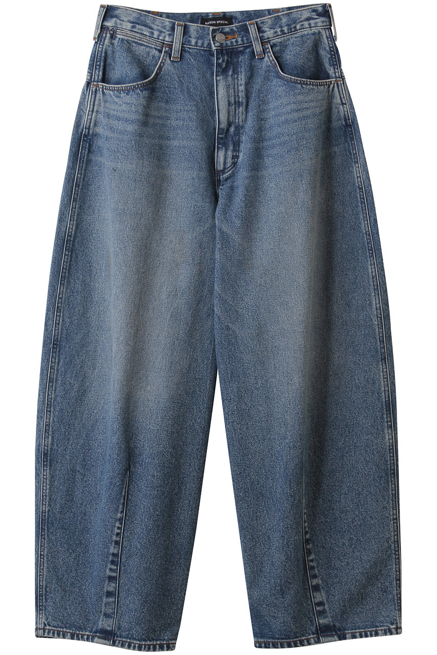 MAISON SPECIAL 【Wrangler×MAISON SPECIAL】Collaboration Mud Denim Pants/ラングラーコラボレーションマッドデニムパンツ (BLU(ブルー), 36) メゾンスペシャル ELLE SHOP MAISON SPECIAL 【Wrangler×MAISON SPECIAL】Collaboration Mud Denim Pants/ラングラーコラボレーションマッドデニムパンツ (BLU(ブルー), 36) メゾンスペシャル ELLE SHOP