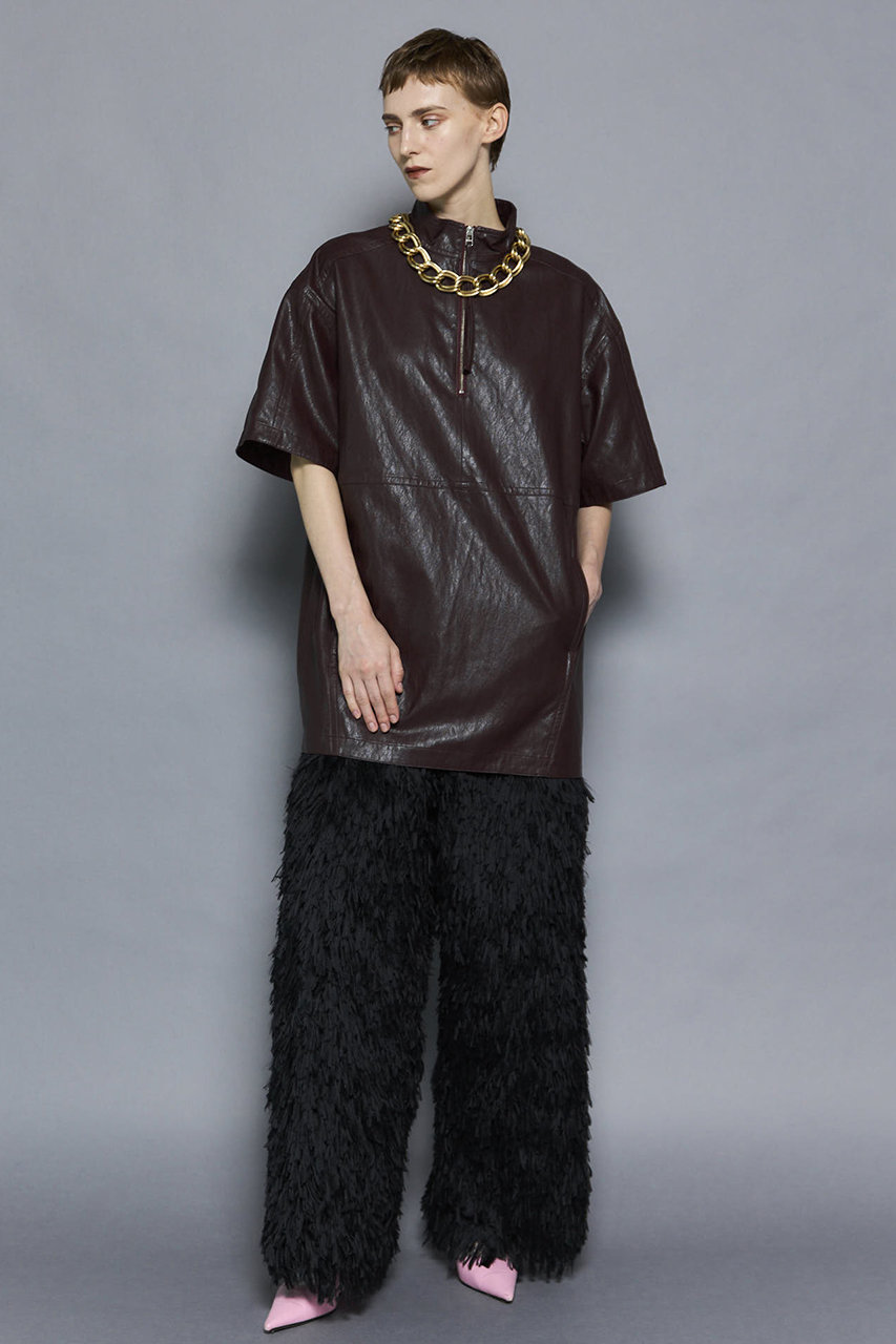 MAISON SPECIAL(メゾンスペシャル)｜Feather Pants/フェザーパンツ/BLK