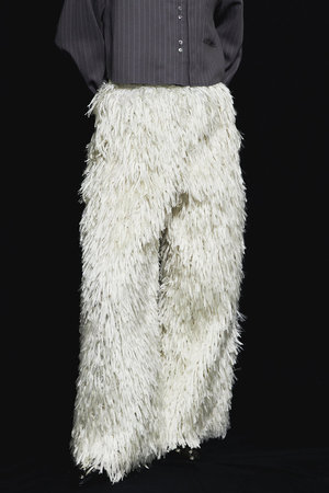 メゾンスペシャル/MAISON SPECIALのFeather Pants/フェザーパンツ(110600/110601)