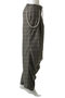 With Chain Belt Draped Hem Slacks/チェーンベルト付きドレープヘムスラックス メゾンスペシャル/MAISON SPECIAL