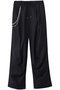 With Chain Belt Draped Hem Slacks/チェーンベルト付きドレープヘムスラックス メゾンスペシャル/MAISON SPECIAL NVY(ネイビー)