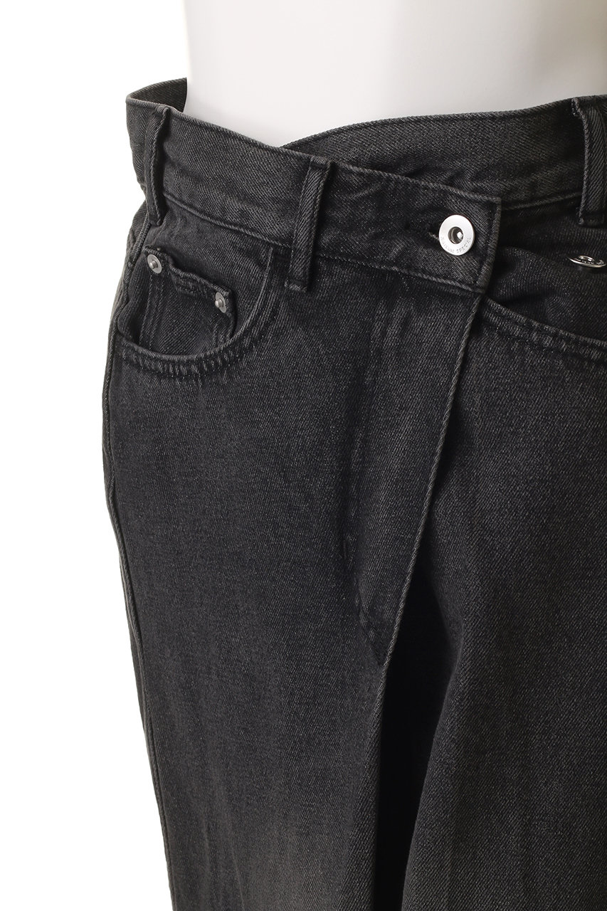 MAISON SPECIAL(メゾンスペシャル)｜2way Asymmetry Tuck Denim/2WAY
