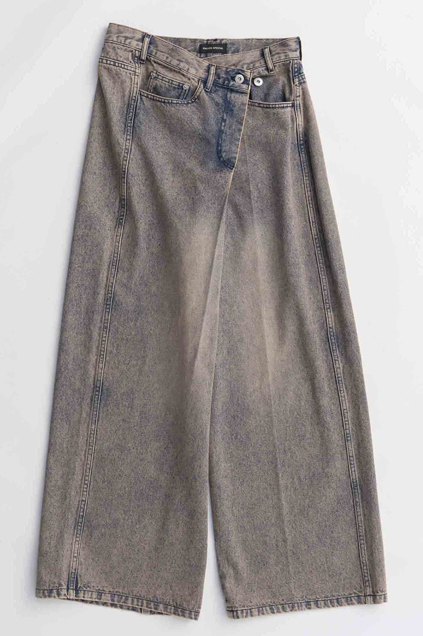 MAISON SPECIAL 2way Asymmetry Tuck Denim/2WAYアシメタックデニム (PNK(ピンク), 34) メゾンスペシャル ELLE SHOP MAISON SPECIAL 2way Asymmetry Tuck Denim/2WAYアシメタックデニム (PNK(ピンク), 34) メゾンスペシャル ELLE SHOP