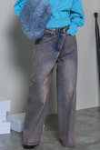 2way Asymmetry Tuck Denim/2WAYアシメタックデニム