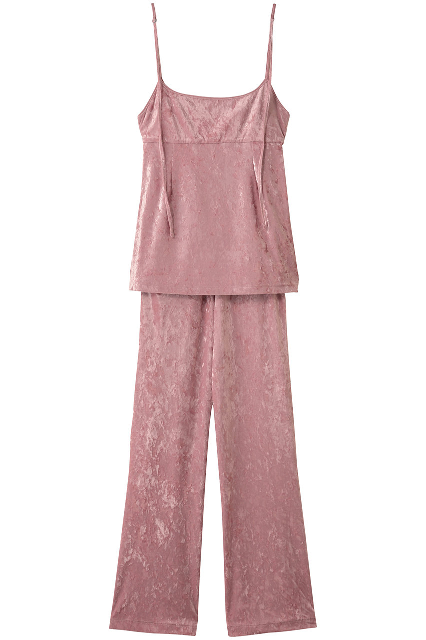 MAISON SPECIAL Multiway Layered Velour Pants/マルチウェイレイヤードベロアパンツ (PNK(ピンク), 36) メゾンスペシャル ELLE SHOP MAISON SPECIAL Multiway Layered Velour Pants/マルチウェイレイヤードベロアパンツ (PNK(ピンク), 36) メゾンスペシャル ELLE SHOP