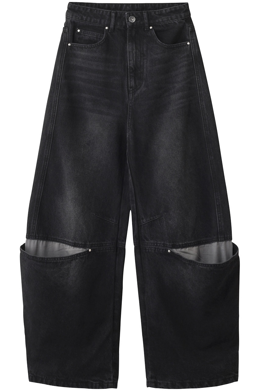 MAISON SPECIAL Cover Leg Denim Pants/カバーレッグデニムパンツ (BLK(ブラック), 34) メゾンスペシャル ELLE SHOP MAISON SPECIAL Cover Leg Denim Pants/カバーレッグデニムパンツ (BLK(ブラック), 34) メゾンスペシャル ELLE SHOP