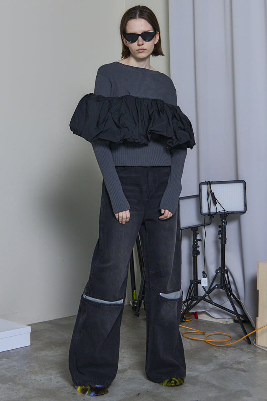 MAISON SPECIAL(メゾンスペシャル)｜Cover Leg Denim Pants