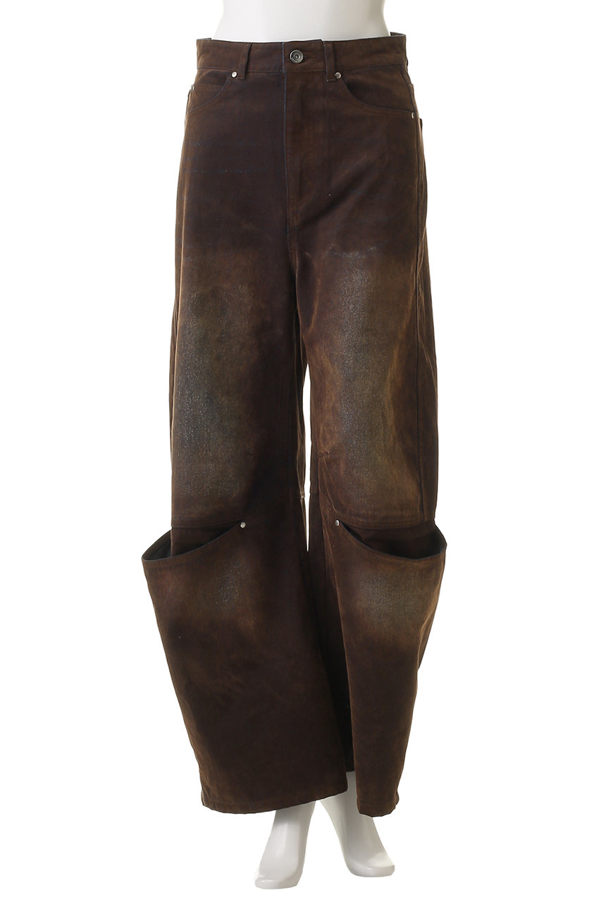 パンツ Cover Leg Flocky Denim Pants 38 MAISON SPECIAL(メゾンスペシャル)｜Cover Leg Flocky Denim Pants