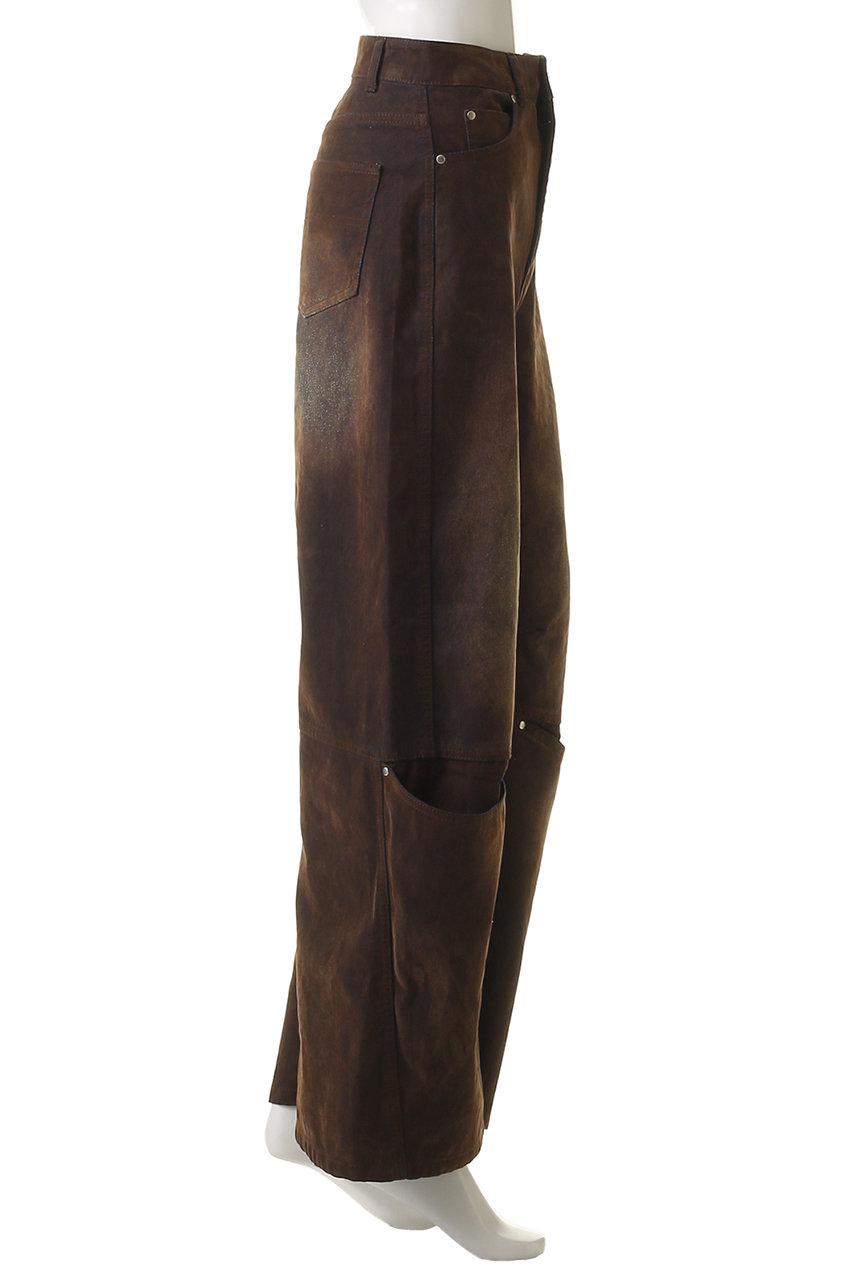 MAISON SPECIAL(メゾンスペシャル)｜Cover Leg Flocky Denim Pants