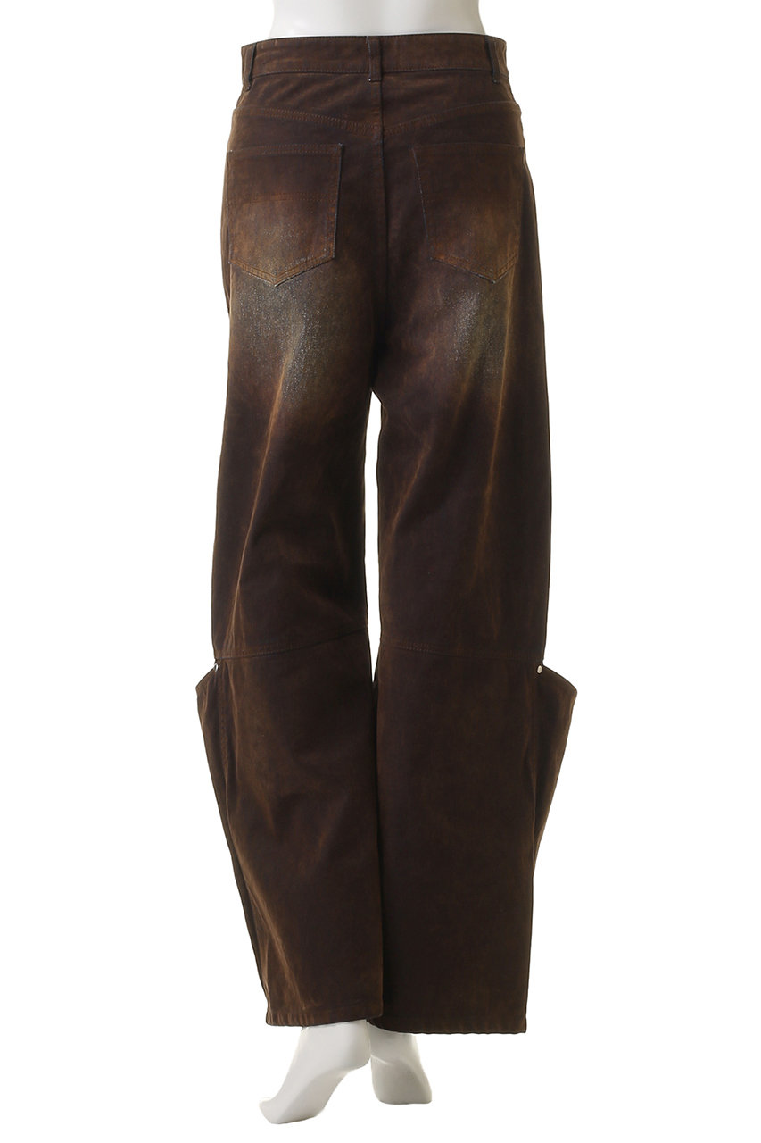 MAISON SPECIAL(メゾンスペシャル)｜Cover Leg Flocky Denim Pants