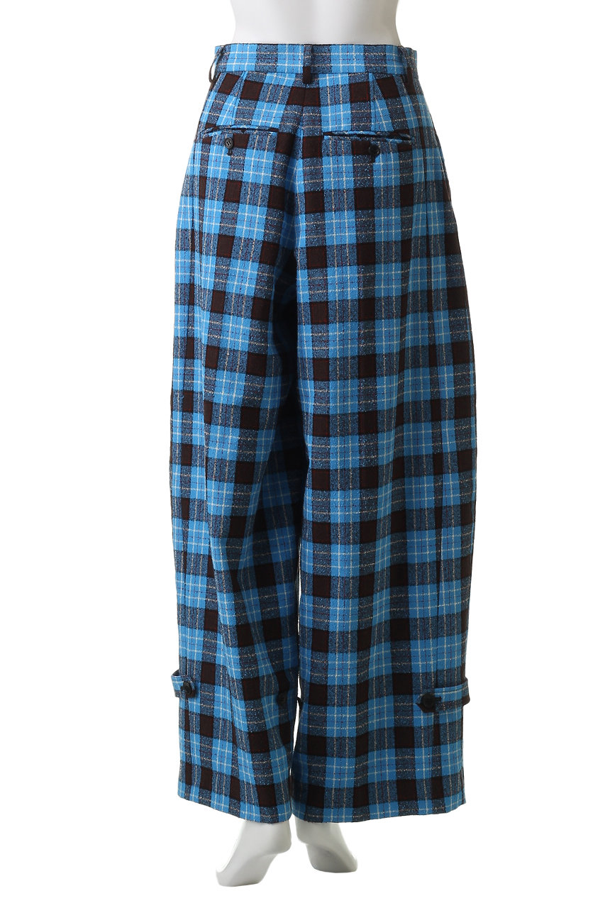 MAISON SPECIAL ループチェック2タックパンツ MAISON SPECIAL(メゾンスペシャル)｜Loop Yarn Plaid Two-tuck Pants