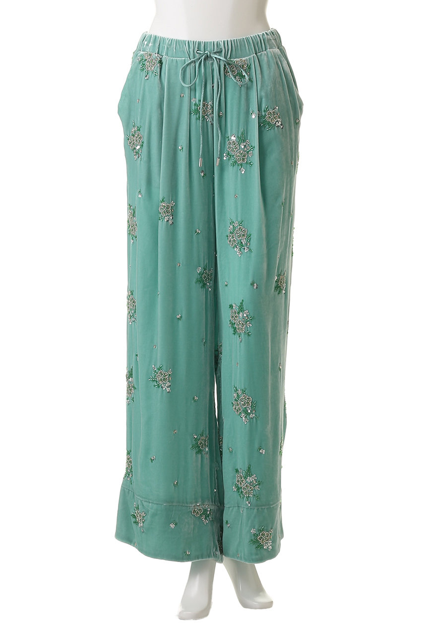 MAISON SPECIAL(メゾンスペシャル)｜Beads Flower Embroidery Velor