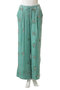 Beads Flower Embroidery Velor Pants/ビーズフラワーエンブロイダリーベロアパンツ メゾンスペシャル/MAISON SPECIAL