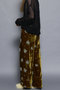 Beads Flower Embroidery Velor Pants/ビーズフラワーエンブロイダリーベロアパンツ メゾンスペシャル/MAISON SPECIAL