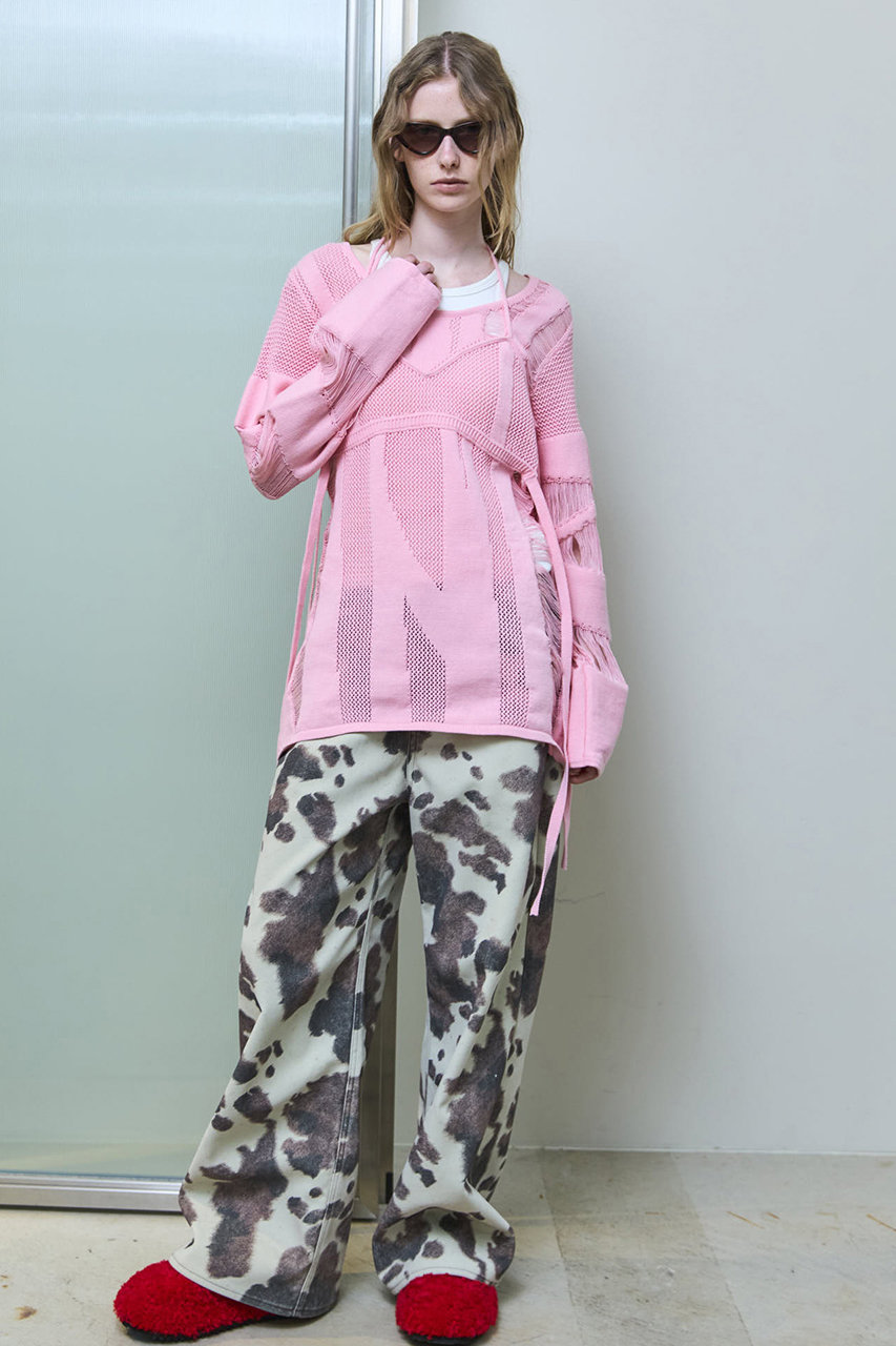 MAISON SPECIAL(メゾンスペシャル)｜Vegan Leather Cow Printed