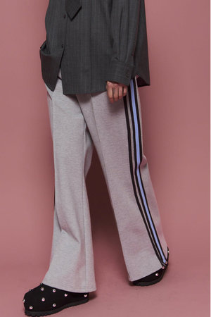 メゾンスペシャル/MAISON SPECIALのZipper Side Line Easy Pants/ファスナーサイドラインイージーパンツ(110600/110601)