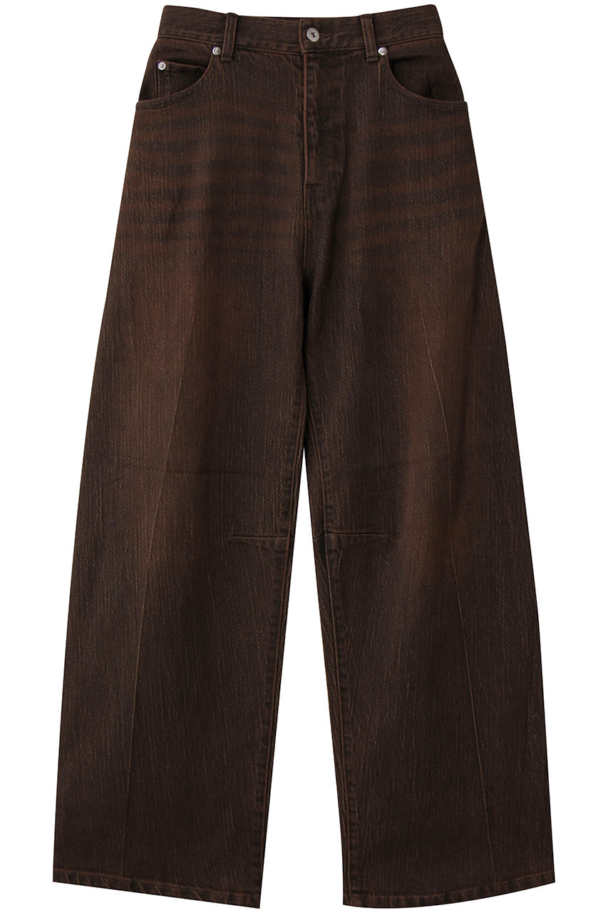 MAISON SPECIAL Cocoon Curve Denim Pants/コクーンカーブデニム (BRN(ブラウン), 38) メゾンスペシャル ELLE SHOP MAISON SPECIAL Cocoon Curve Denim Pants/コクーンカーブデニム (BRN(ブラウン), 38) メゾンスペシャル ELLE SHOP