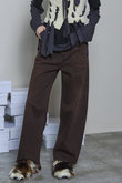 Cocoon Curve Denim Pants/コクーンカーブデニム