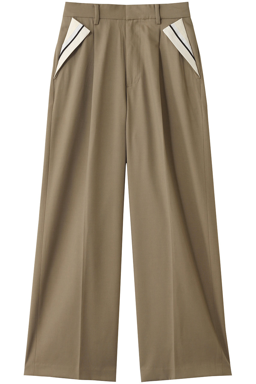 MAISON SPECIAL Center Crease Straight Pants/センタープレスストレートパンツ (BGE(ベージュ), 36) メゾンスペシャル ELLE SHOP MAISON SPECIAL Center Crease Straight Pants/センタープレスストレートパンツ (BGE(ベージュ), 36) メゾンスペシャル ELLE SHOP