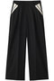 Center Crease Straight Pants/センタープレスストレートパンツ メゾンスペシャル/MAISON SPECIAL BLK(ブラック)
