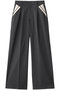 Center Crease Straight Pants/センタープレスストレートパンツ メゾンスペシャル/MAISON SPECIAL GRY(グレー)