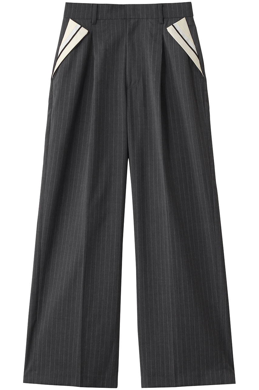 MAISON SPECIAL Center Crease Straight Pants/センタープレスストレートパンツ (GRY(グレー), 38) メゾンスペシャル ELLE SHOP MAISON SPECIAL Center Crease Straight Pants/センタープレスストレートパンツ (GRY(グレー), 38) メゾンスペシャル ELLE SHOP
