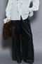 Volume Wide faux Leather Pants/ボリュームワイドフェイクレザーパンツ メゾンスペシャル/MAISON SPECIAL