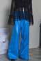 Volume Wide faux Leather Pants/ボリュームワイドフェイクレザーパンツ メゾンスペシャル/MAISON SPECIAL