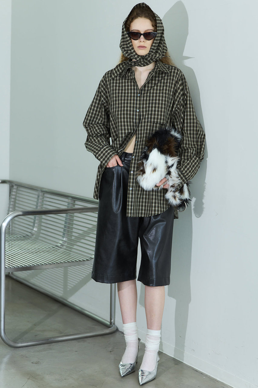 MAISON SPECIAL(メゾンスペシャル)｜Leather Shorts/レザーショート