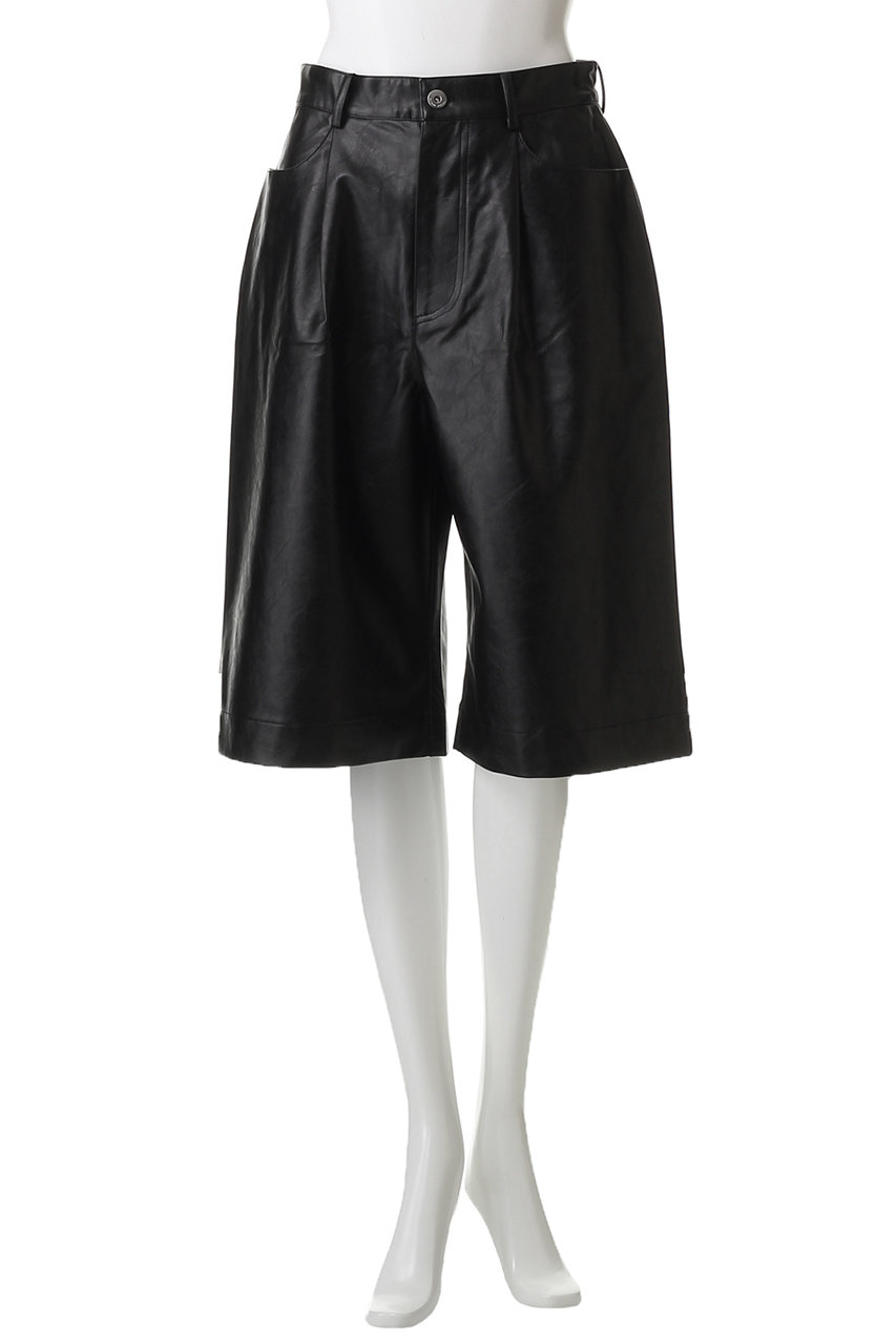 MAISON SPECIAL(メゾンスペシャル)｜Leather Shorts/レザーショート