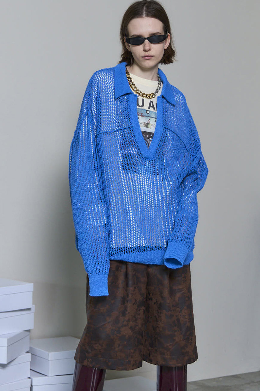 MAISON SPECIAL(メゾンスペシャル)｜Cow Pattern Leather Shorts/COW柄