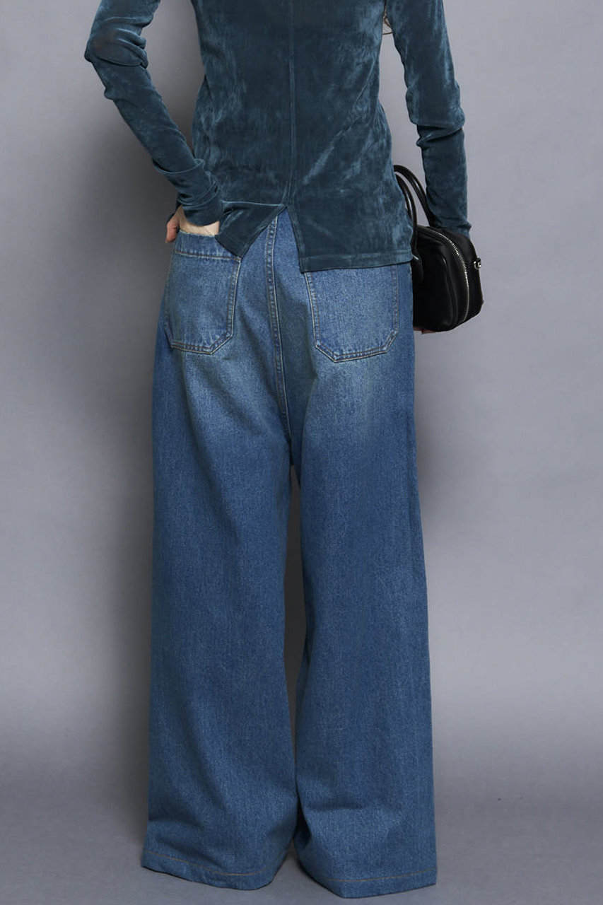MAISON SPECIAL(メゾンスペシャル)｜High Waist Denim Work Pants/ハイ