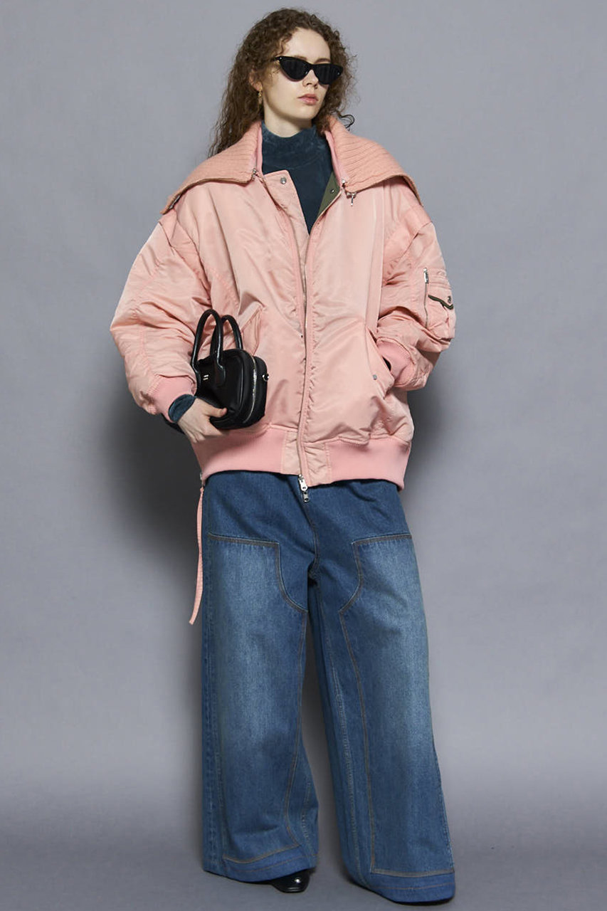 MAISON SPECIAL(メゾンスペシャル)｜High Waist Denim Work Pants/ハイ