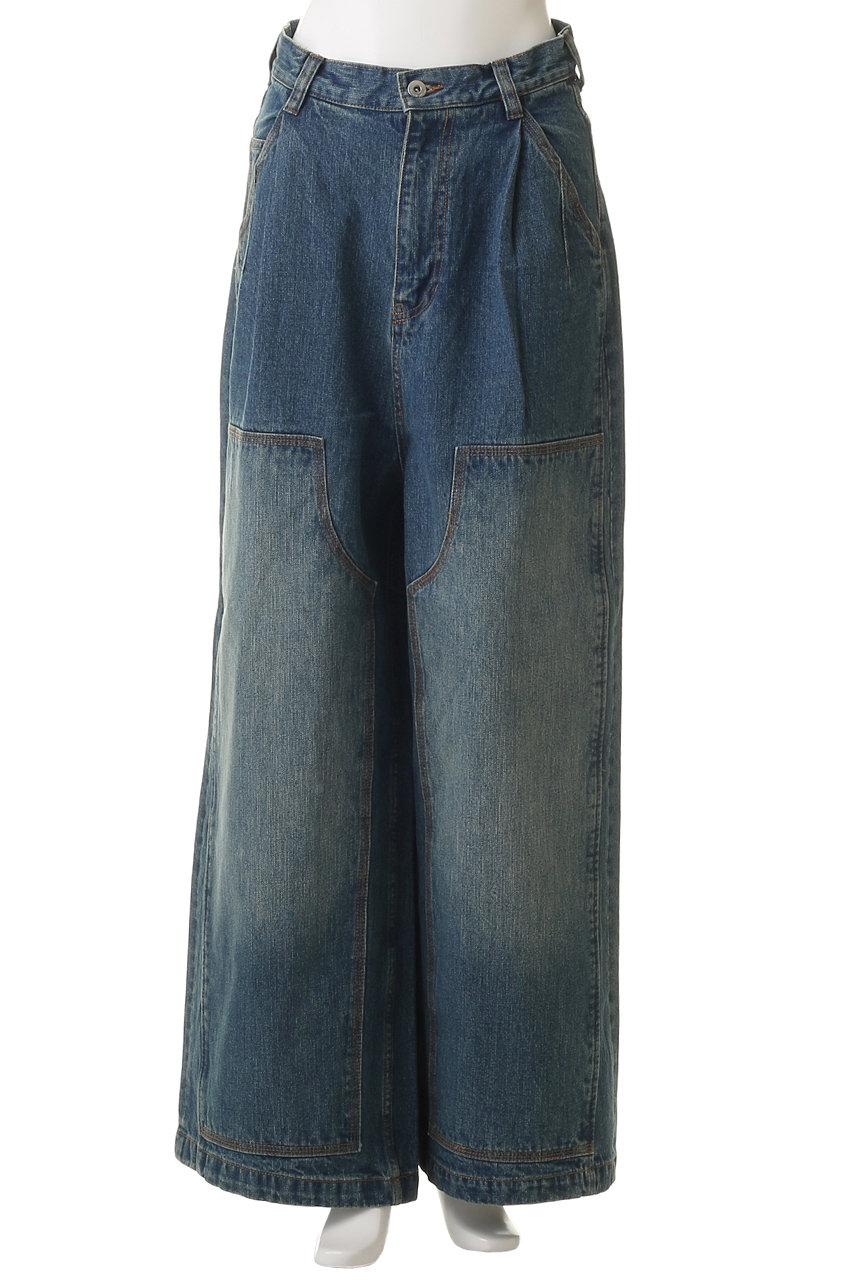 MAISON SPECIAL(メゾンスペシャル)｜High Waist Denim Work Pants/ハイ