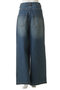 High Waist Denim Work Pants/ハイウエストデニムワークパンツ メゾンスペシャル/MAISON SPECIAL