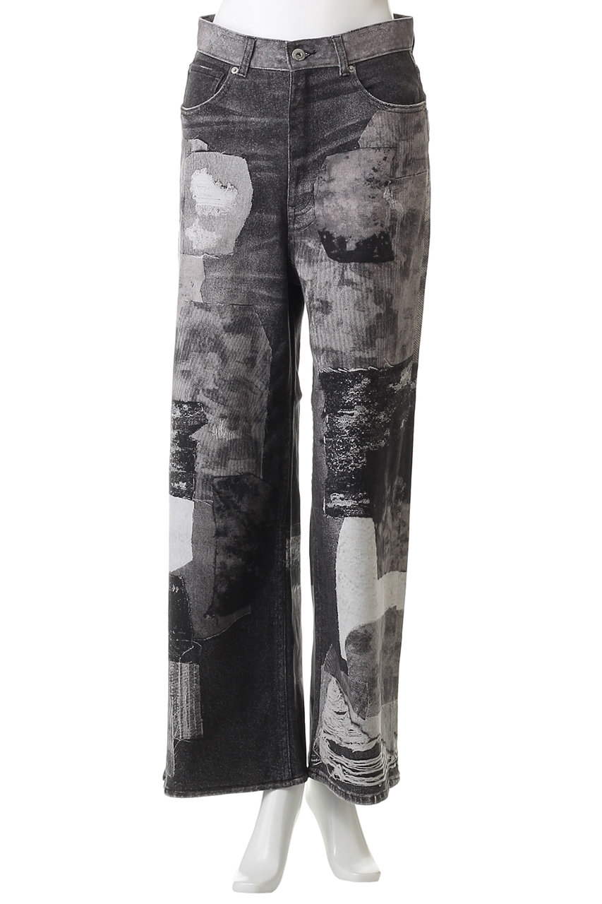 あ*る様 MAISON SPECIAL Denim Print Pants あ*る様 MAISON SPECIAL Denim Print Pants