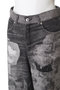 Patchwork Printed Denim Pants/パッチワークプリントデニム メゾンスペシャル/MAISON SPECIAL