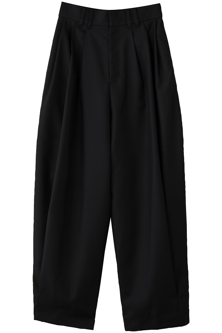 MAISON SPECIAL Tuck Balloon Volume Pants/タックバルーンボリュームパンツ (BLK(ブラック), 38) メゾンスペシャル ELLE SHOP MAISON SPECIAL Tuck Balloon Volume Pants/タックバルーンボリュームパンツ (BLK(ブラック), 38) メゾンスペシャル ELLE SHOP