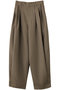 Tuck Balloon Volume Pants/タックバルーンボリュームパンツ メゾンスペシャル/MAISON SPECIAL BRN(ブラウン)