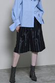 Fake Hair Calf Two-tuck Shorts/フェイクハラコツータックハーフパンツ