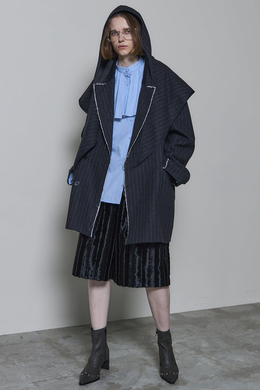 MAISON SPECIAL(メゾンスペシャル)｜Fake Hair Calf Two-tuck Shorts